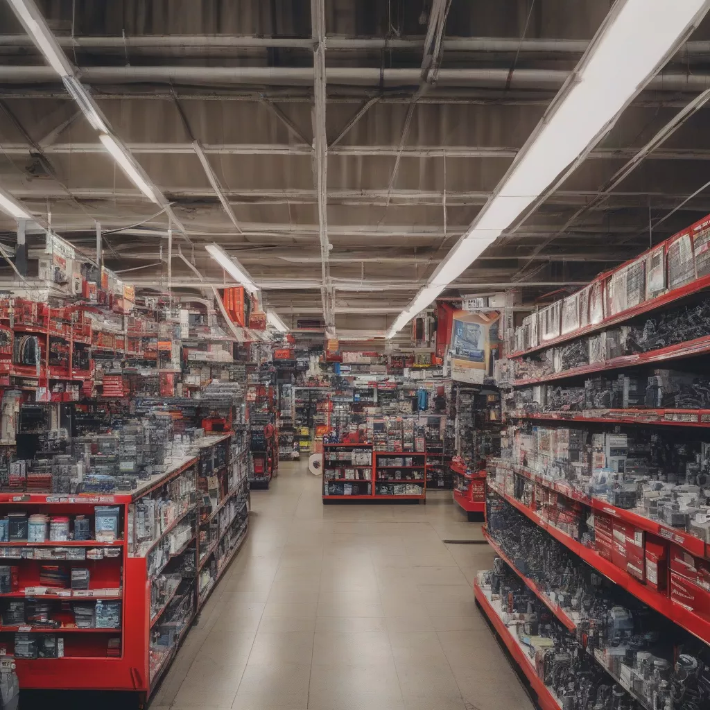 Magasin de pièces détachées automobiles