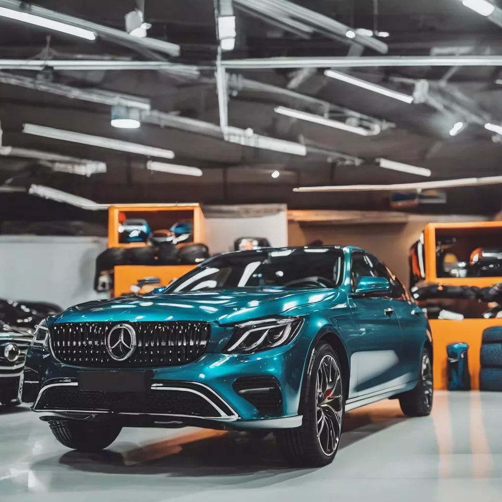 Cửa hàng phụ tùng ô tô