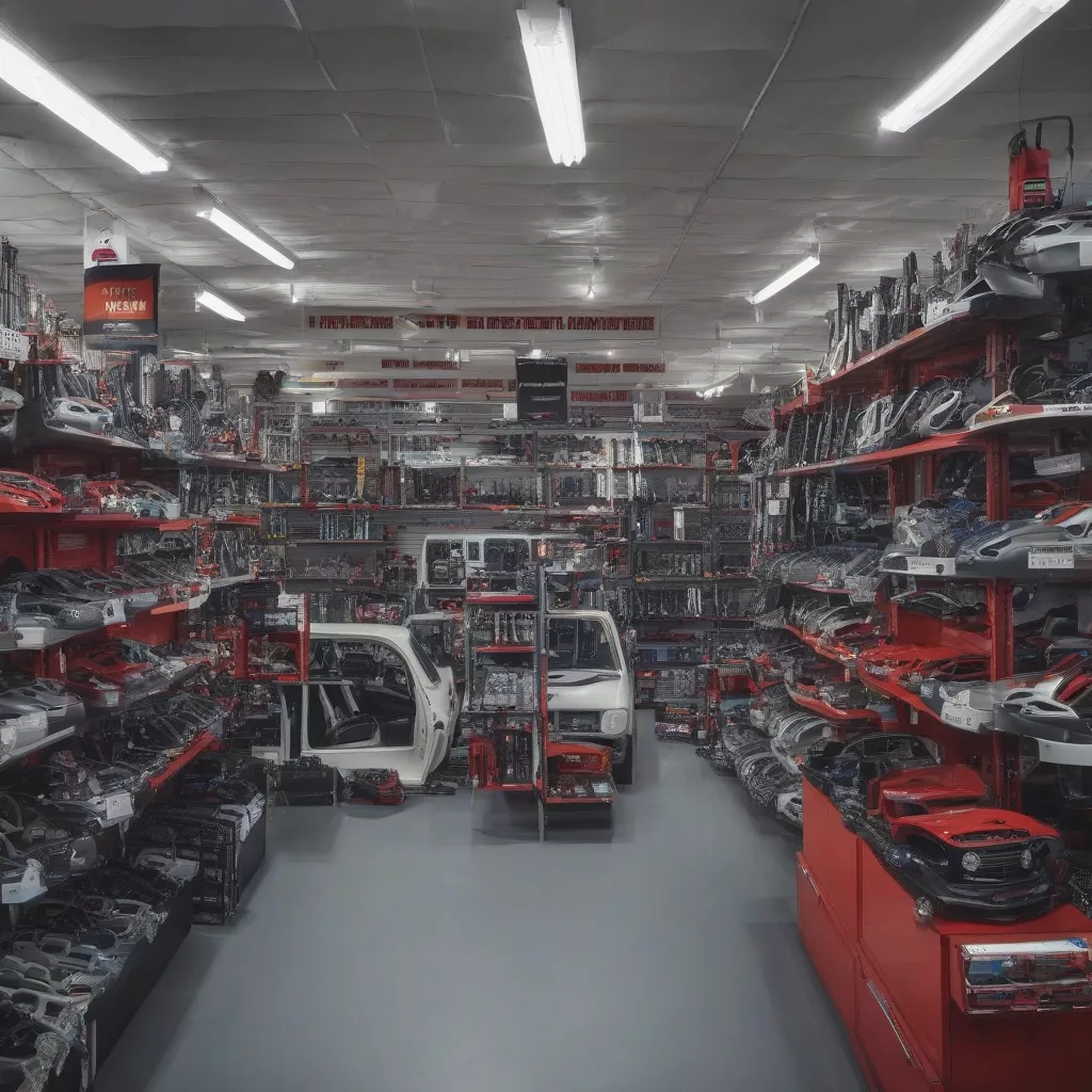Auto parts store