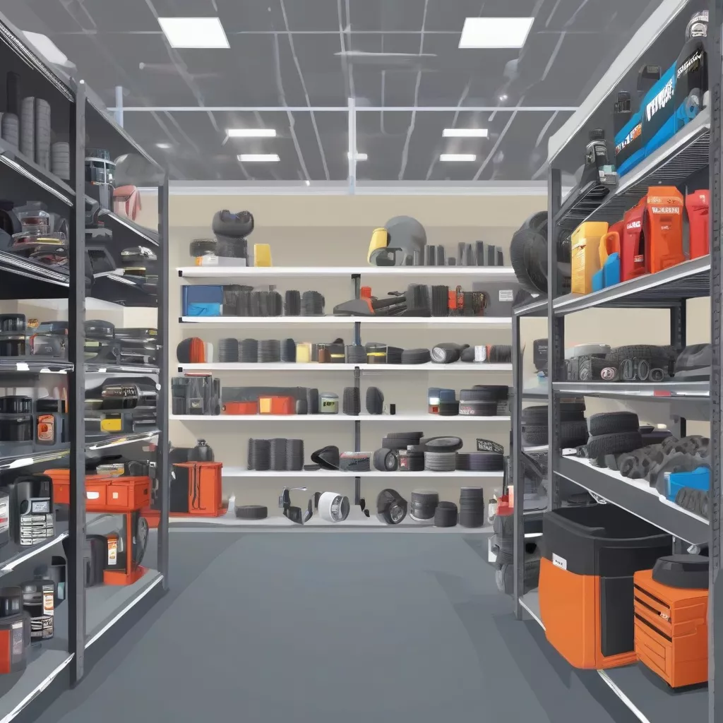 Cửa hàng phụ tùng ô tô