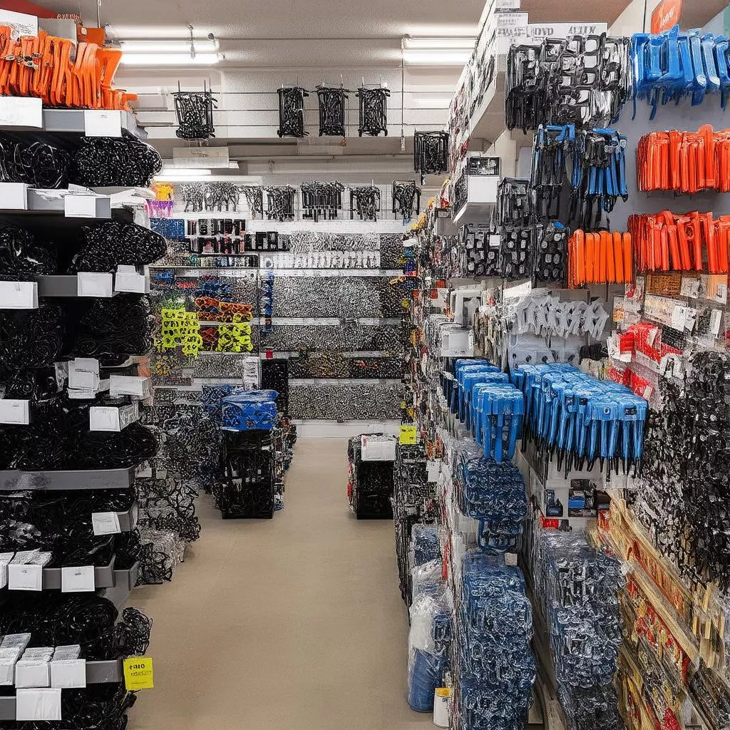 Cửa hàng phụ tùng ô tô