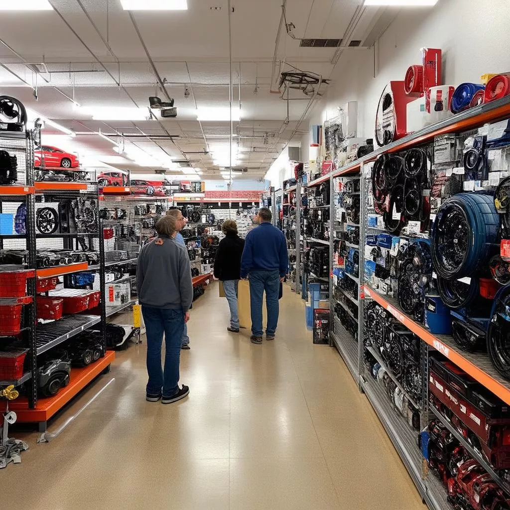 Auto parts store