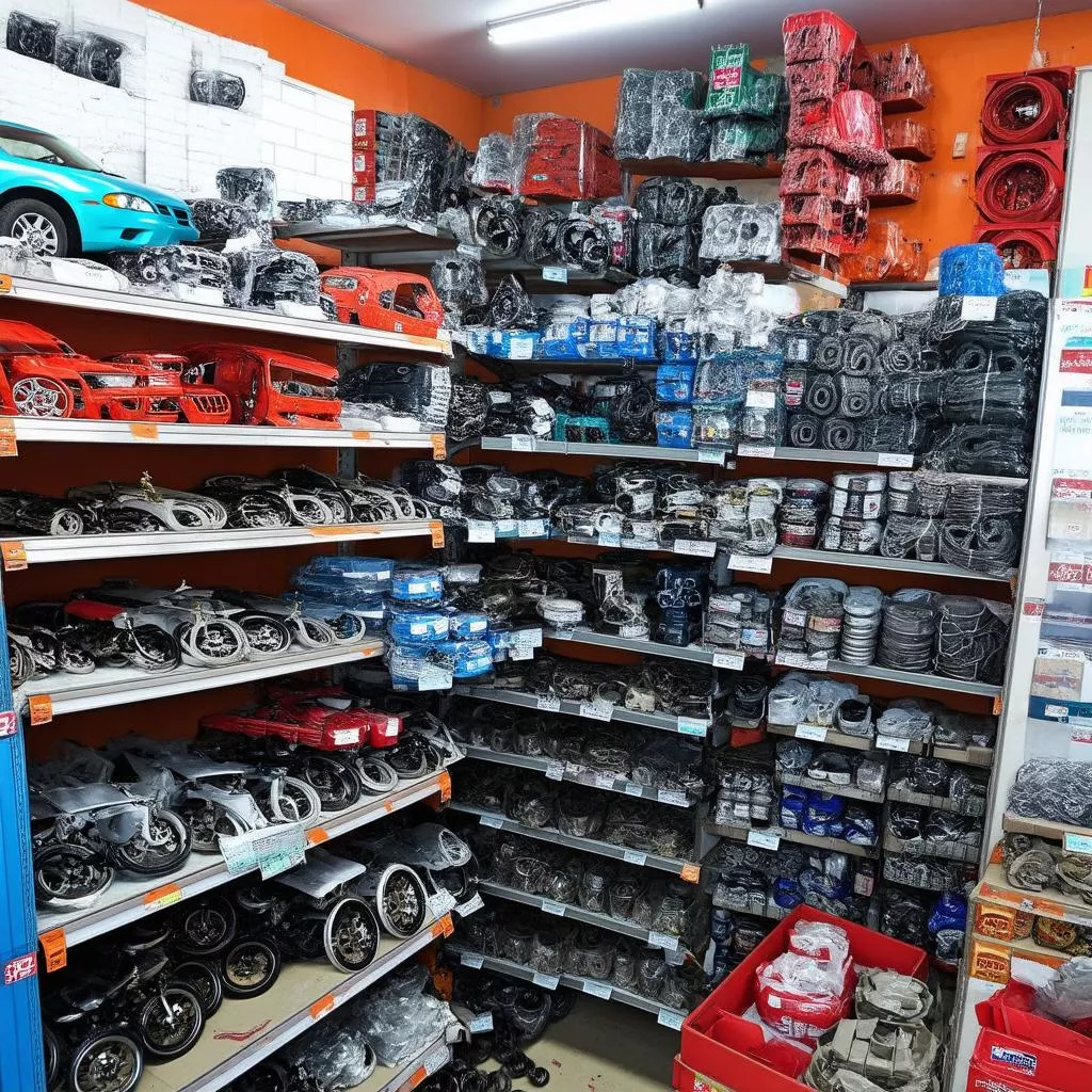 Auto parts store for sedans