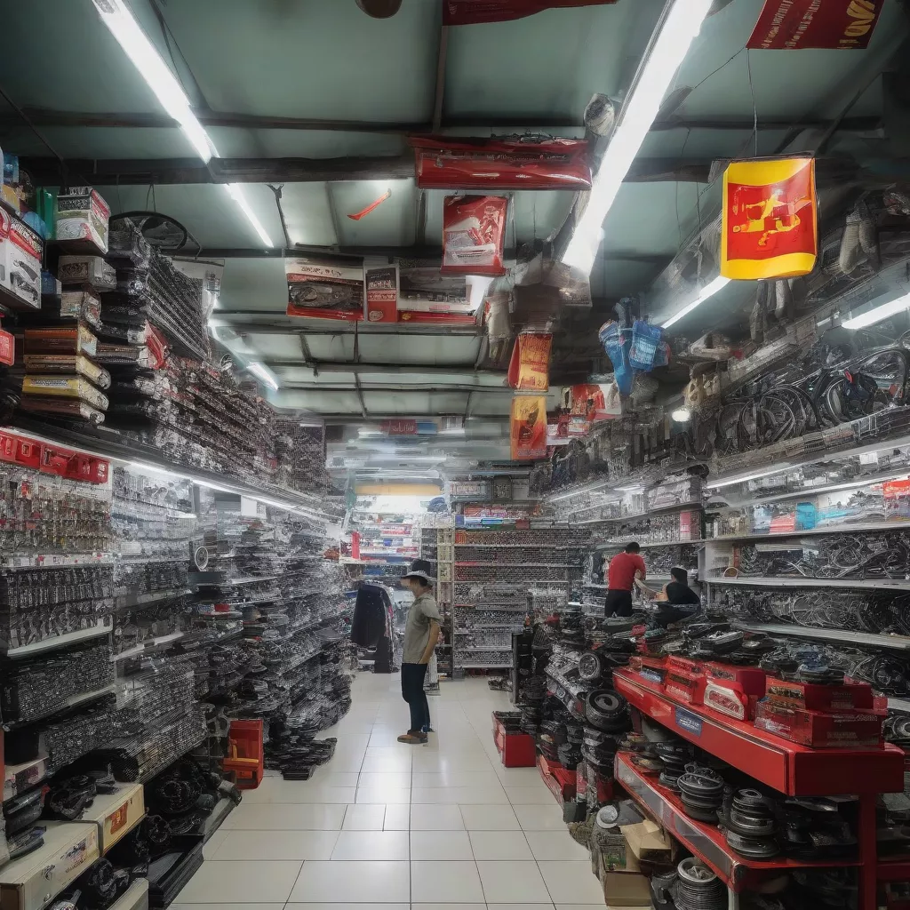 하노이 자동차 부품 매장