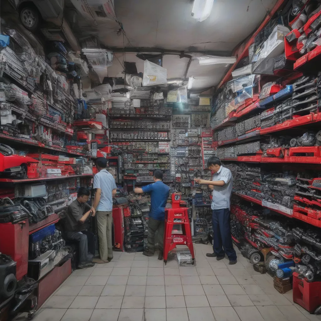 Cửa hàng phụ tùng ô tô tải Hà Nội