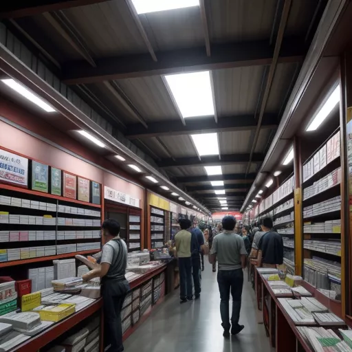 Fachgeschäft für LKW-Ersatzteile in Hanoi