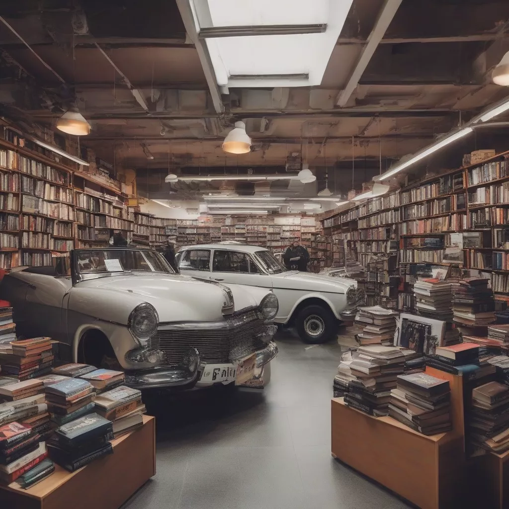 Cửa hàng sách sửa chữa ô tô