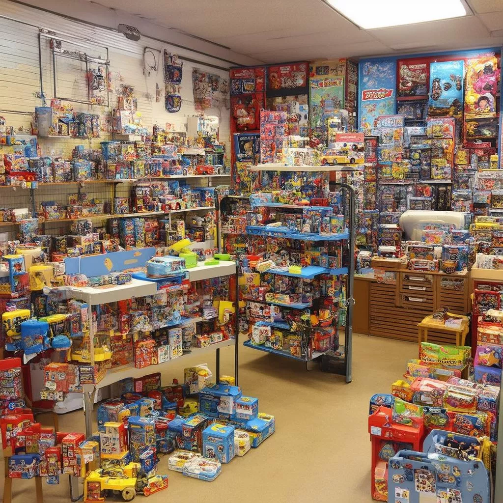 Cửa hàng sửa chữa đồ chơi trẻ em
