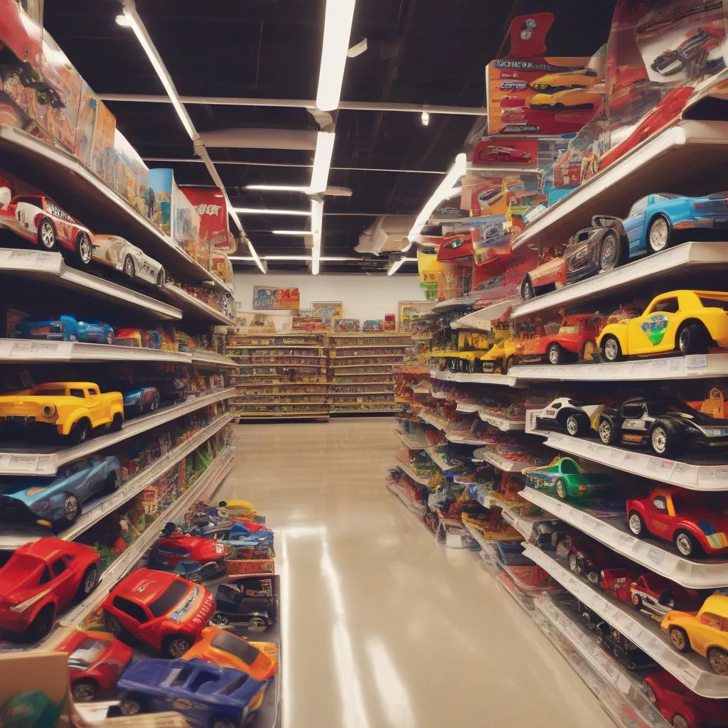 Toy car store