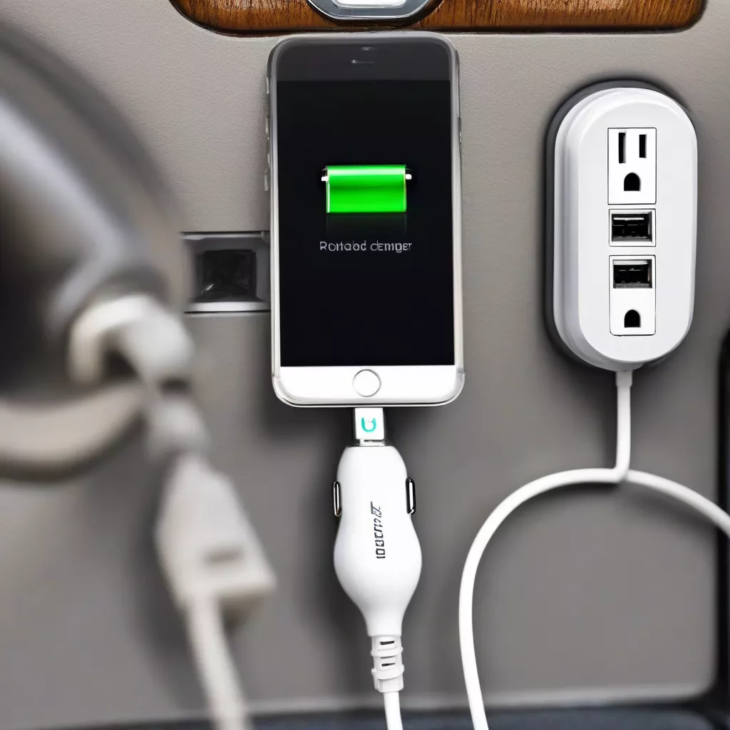 Cục sạc ô tô đa năng với nhiều cổng USB