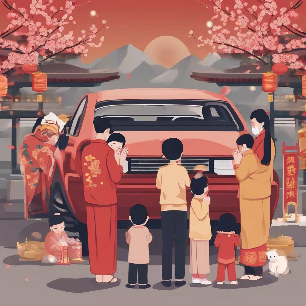 New Year Car Blessing for Safe and Lucky Travels