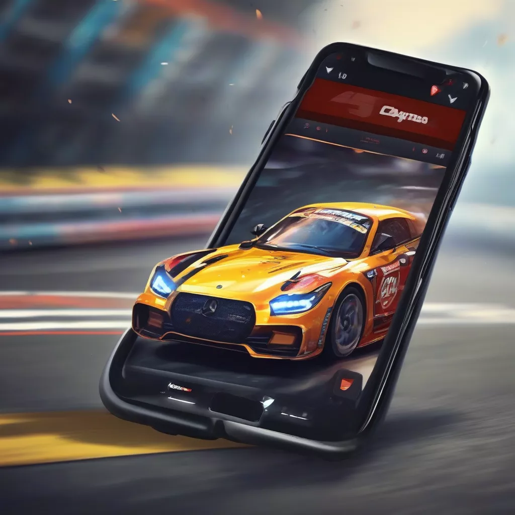 Cuộc đua xe ô tô trên điện thoại