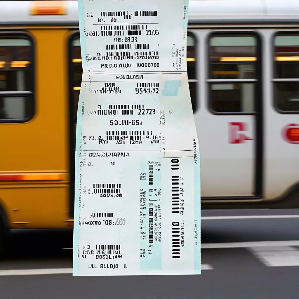 Is a Bus Ticket Stub a Lucky Charm or Just a Piece of Paper?