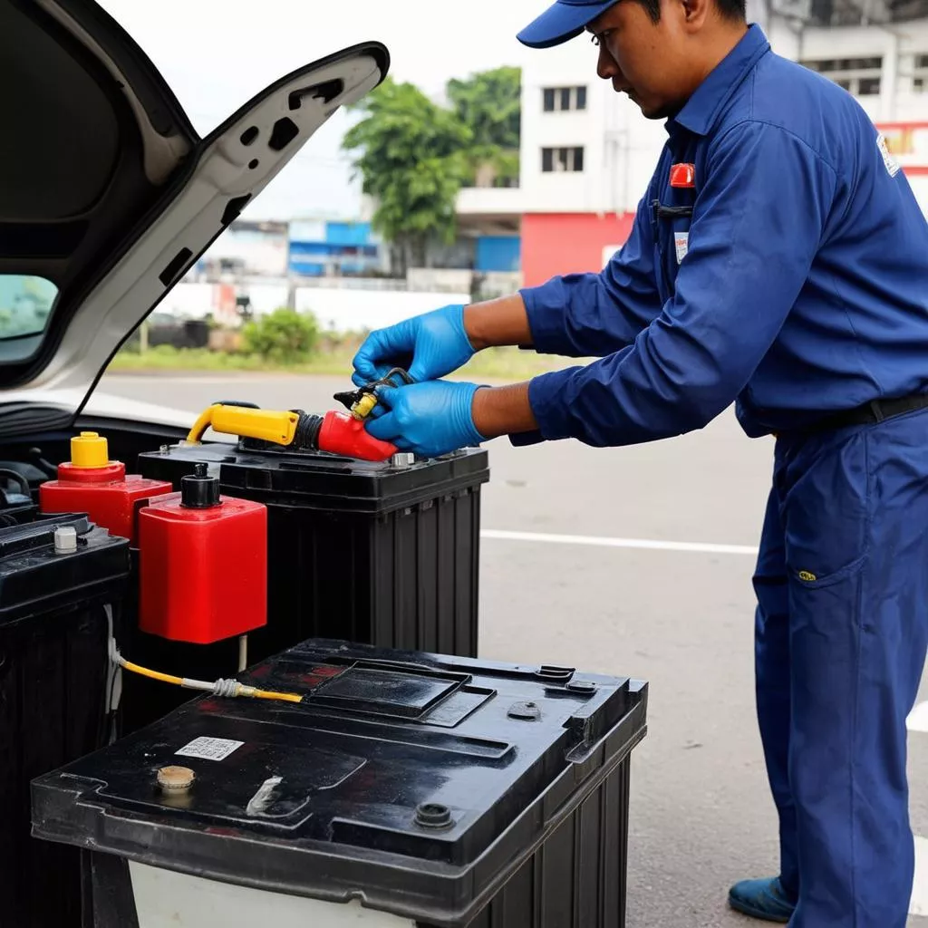 海防汽车电瓶救援：爱车没电不用慌！