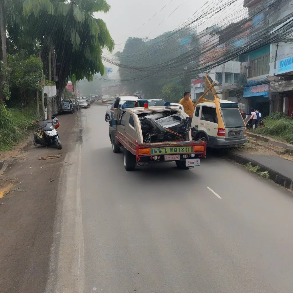 Dépannage auto à Bắc Giang : Votre assistance routière 24/7