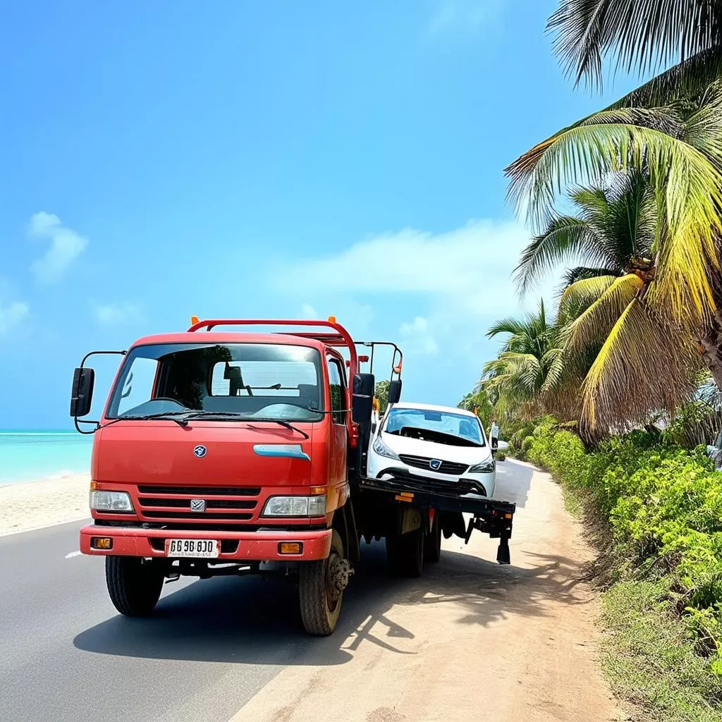 Cứu hộ xe ô tô Phú Quốc: Nhanh chóng, chuyên nghiệp, giá tốt