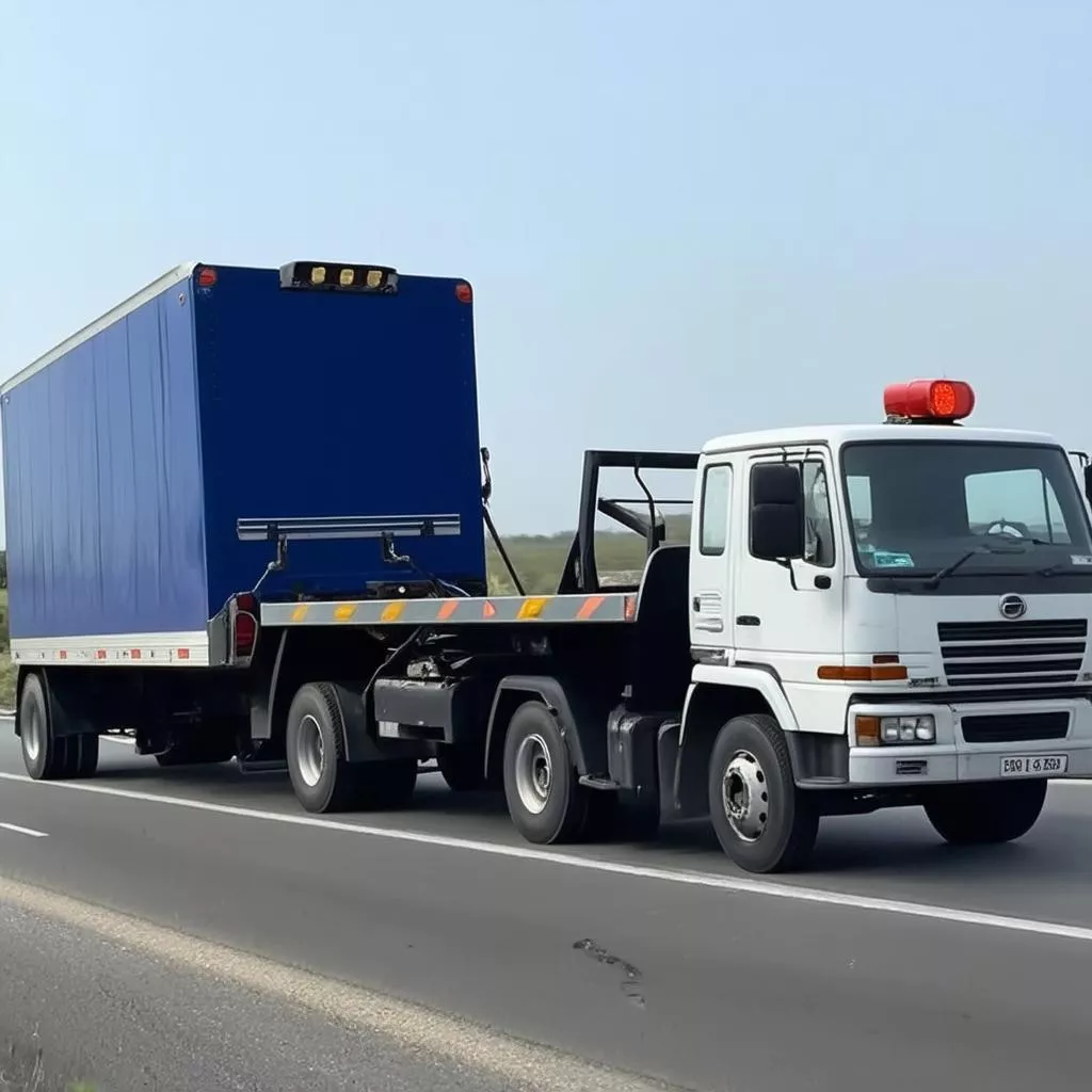 Carro attrezzi per camion a Hanoi