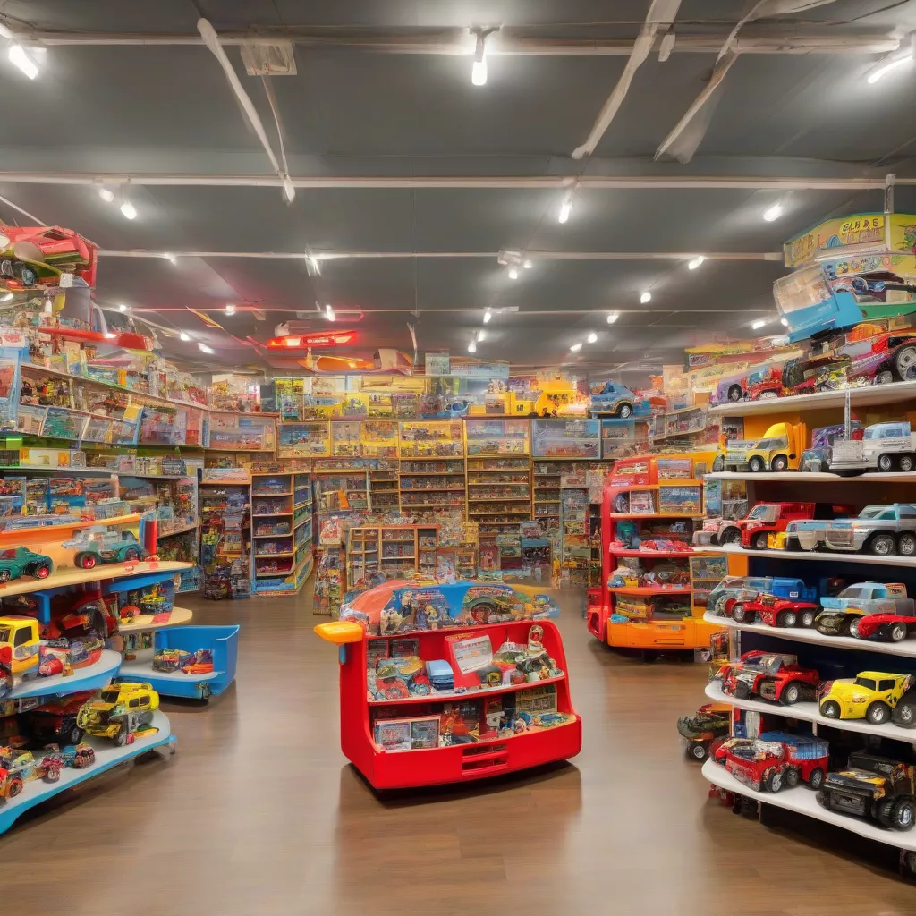 Cửa hàng xe tải đồ chơi