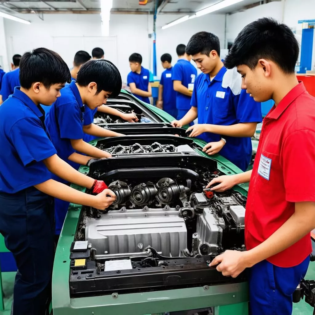 Trường Đại Học Cơ Khí Ô Tô TPHCM: Nơi Ươm Mầm Kỹ Sư Tài Năng