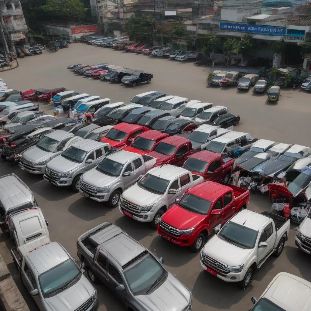 Händler für Pickup-Trucks in Hanoi