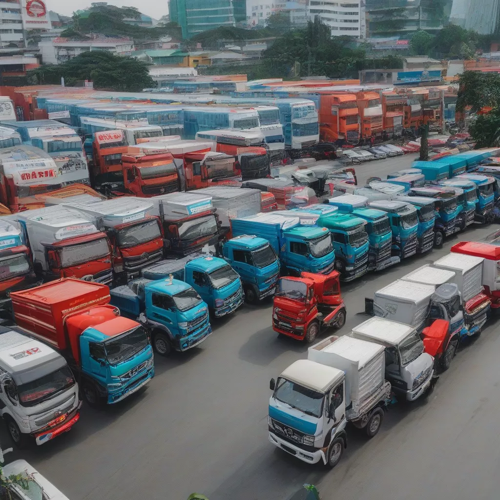 Đại lý bán xe tải tại Hà Nội