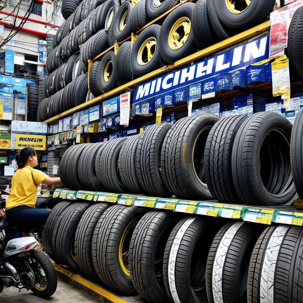 Michelin tire dealer in Hanoi