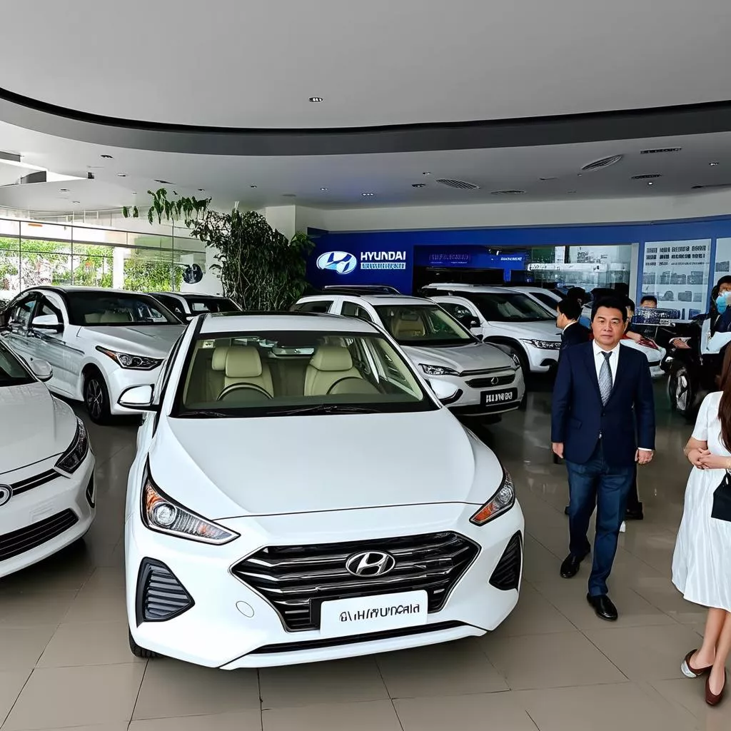 Hyundai Car Dealership in Hanoi