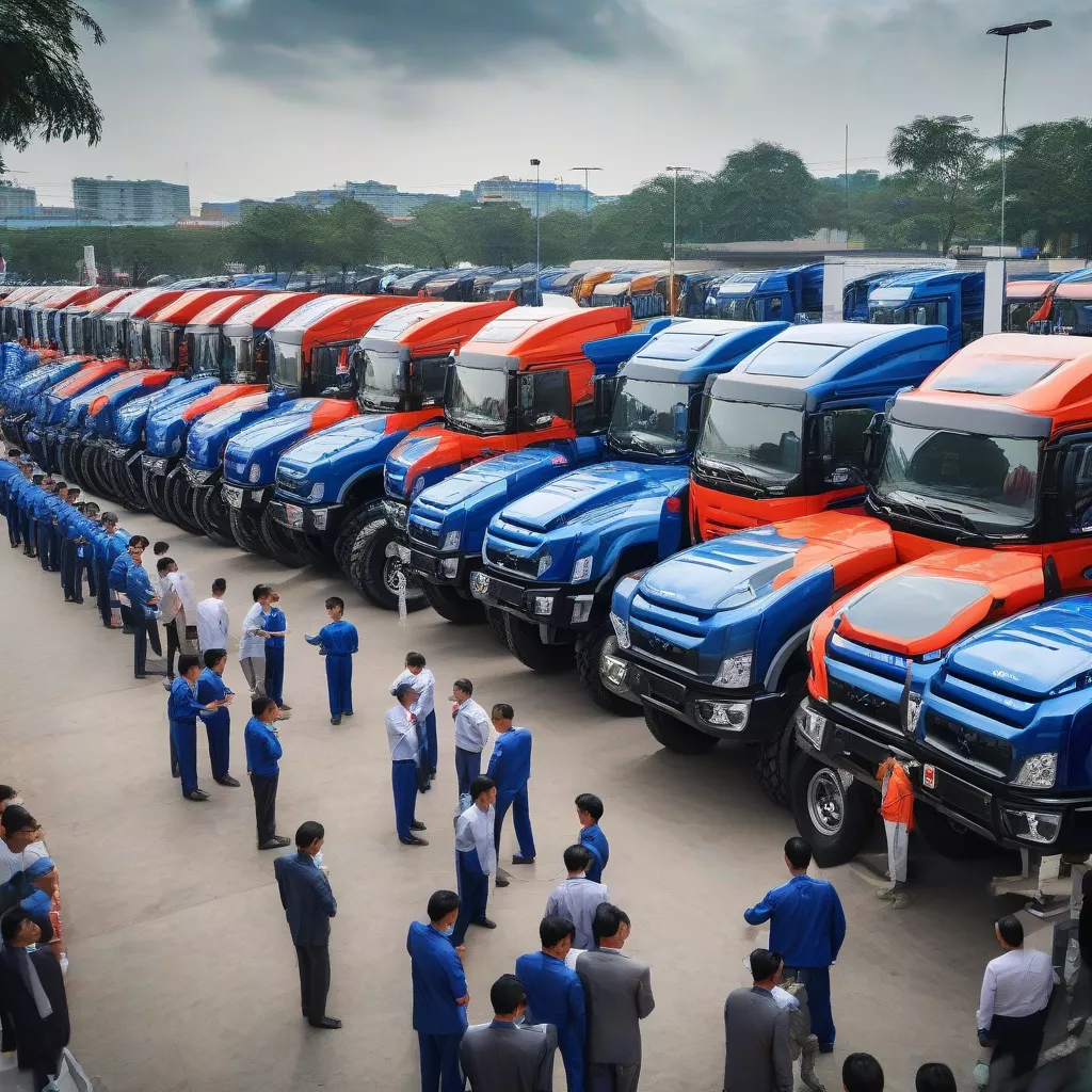 Đại lý ô tô Kamaz tại Hà Nội