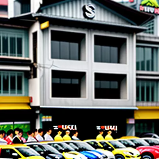 Suzuki dealership in Hanoi