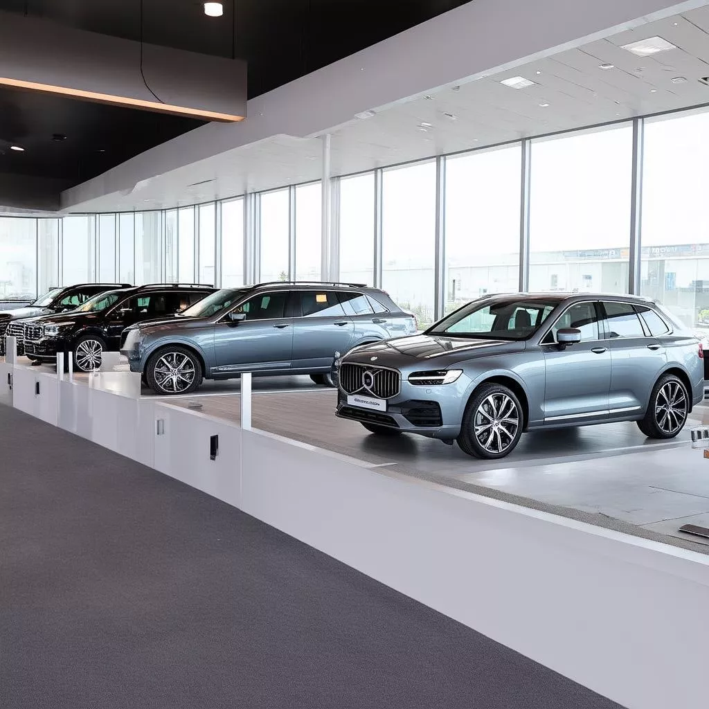 Đại lý xe hơi hiện đại