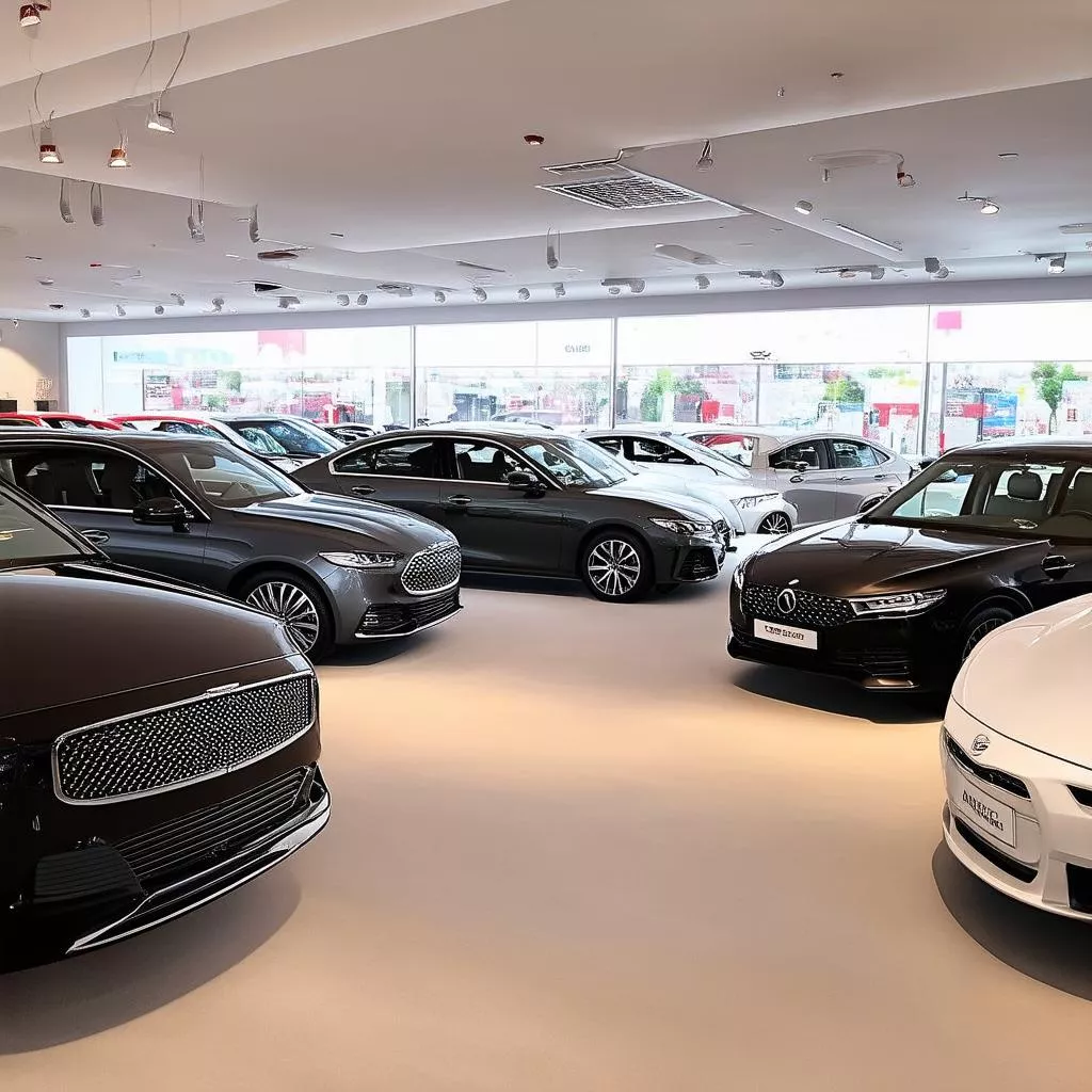 Đại lý xe hơi uy tín với nhiều mẫu mã đa dạng