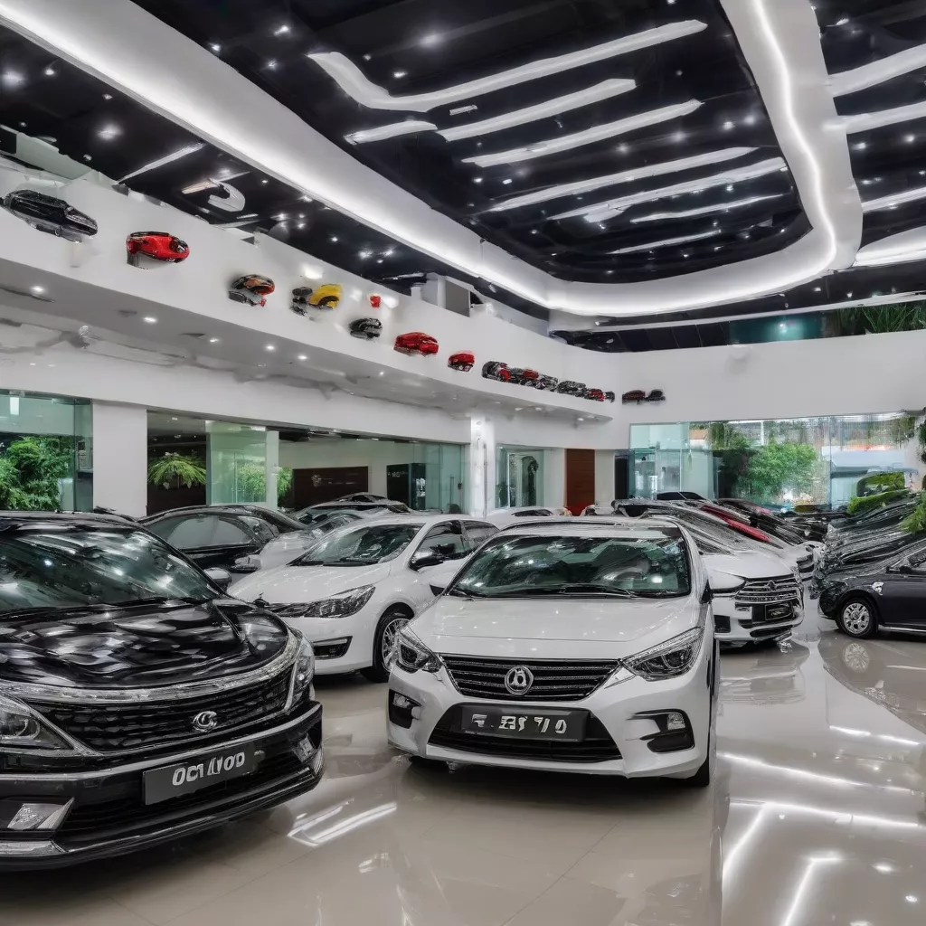 Car dealership in Hanoi