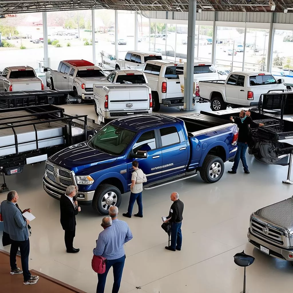 Truck dealership - Connecting with customers