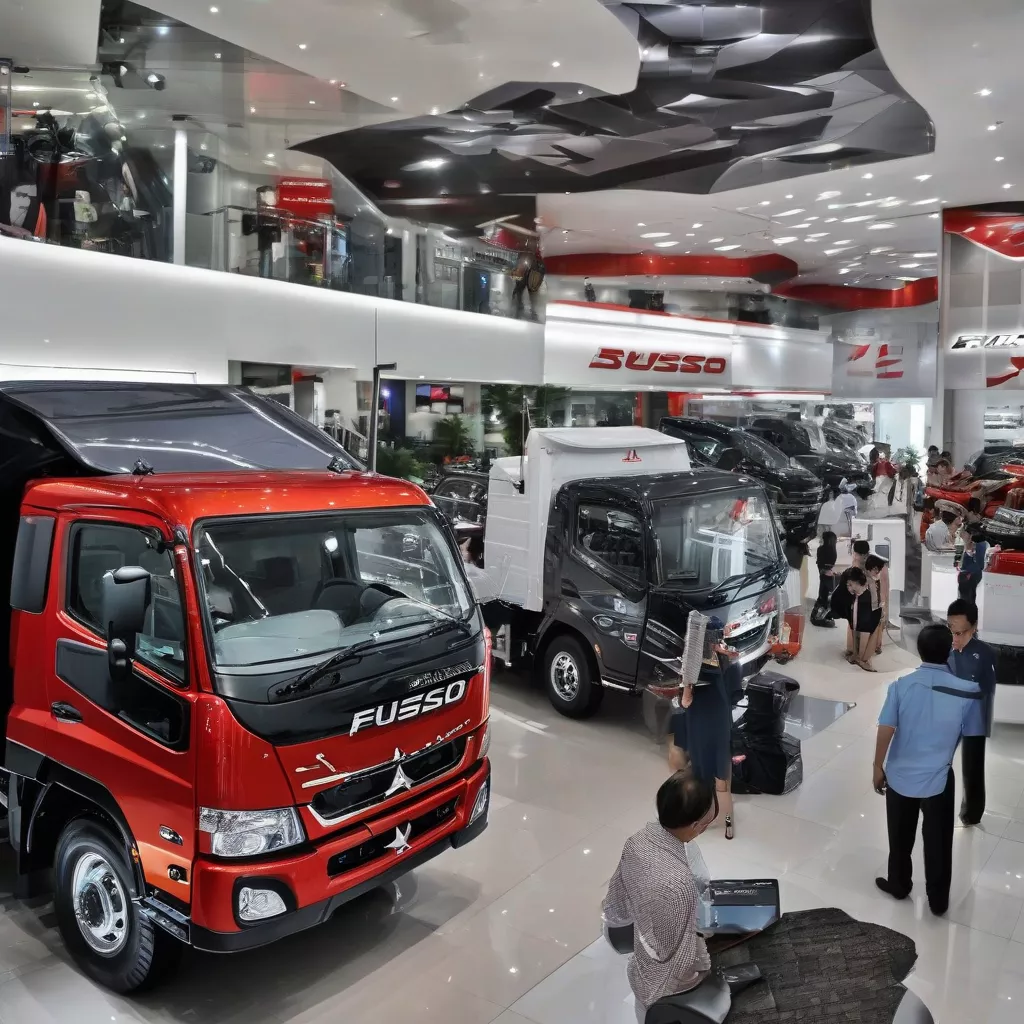 Fuso LKW-Händler in Hanoi