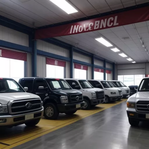 Façade du concessionnaire de camions XE TẢI HÀ NỘI à Hanoi