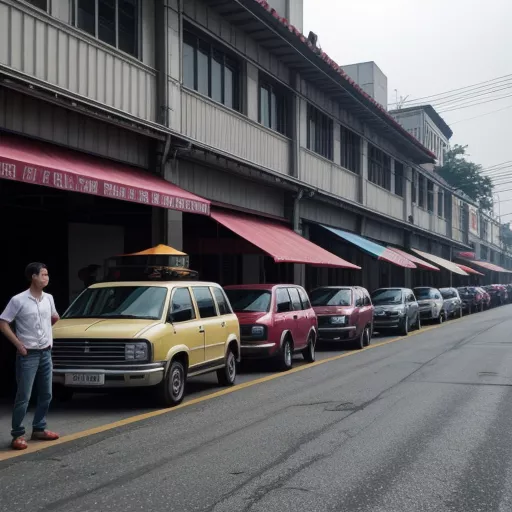 Concessionaria di camion ad Hanoi