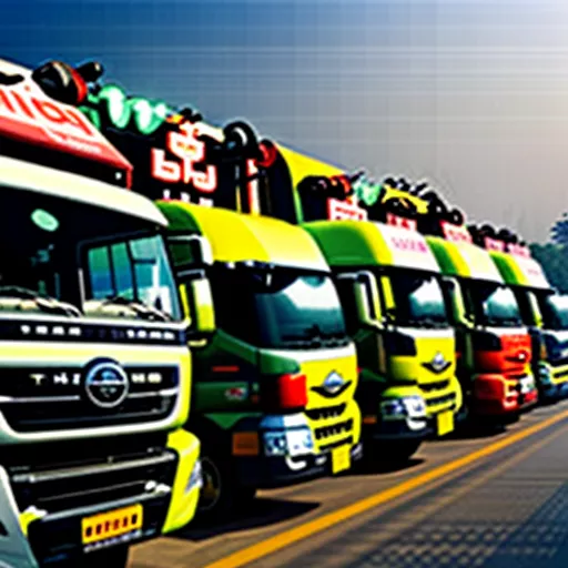 Thaco Truck Dealership in Hanoi