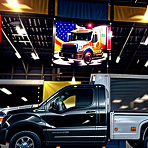 LKW-Händler in Hanoi