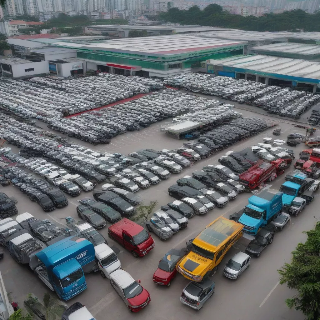 Concessionnaire de camions à Hanoï