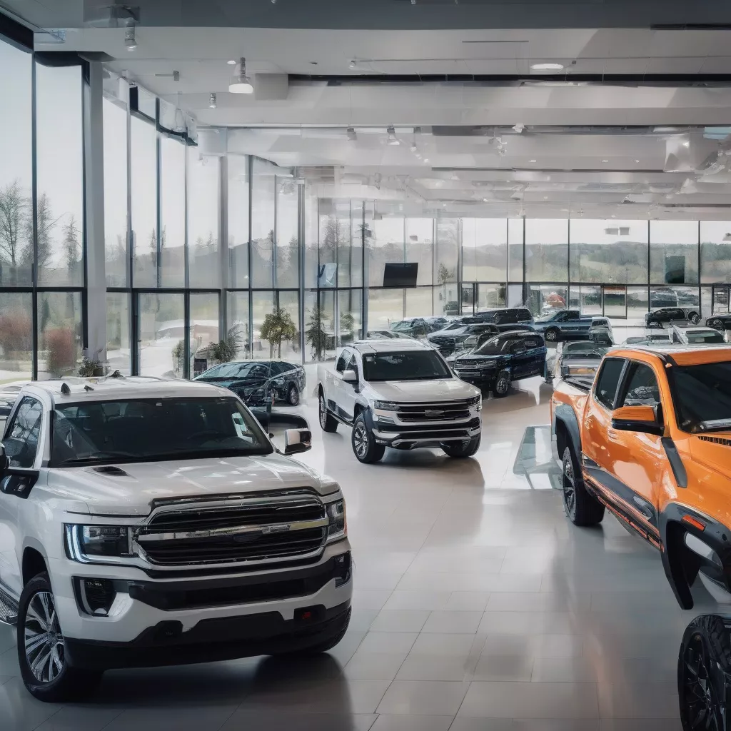 ハノイのトラックディーラー