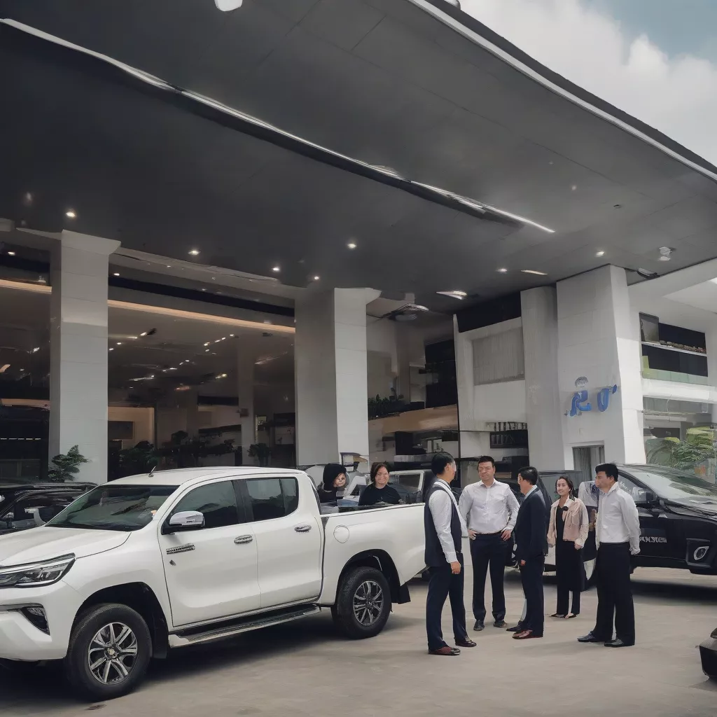 Concessionnaire de camions à Hanoï