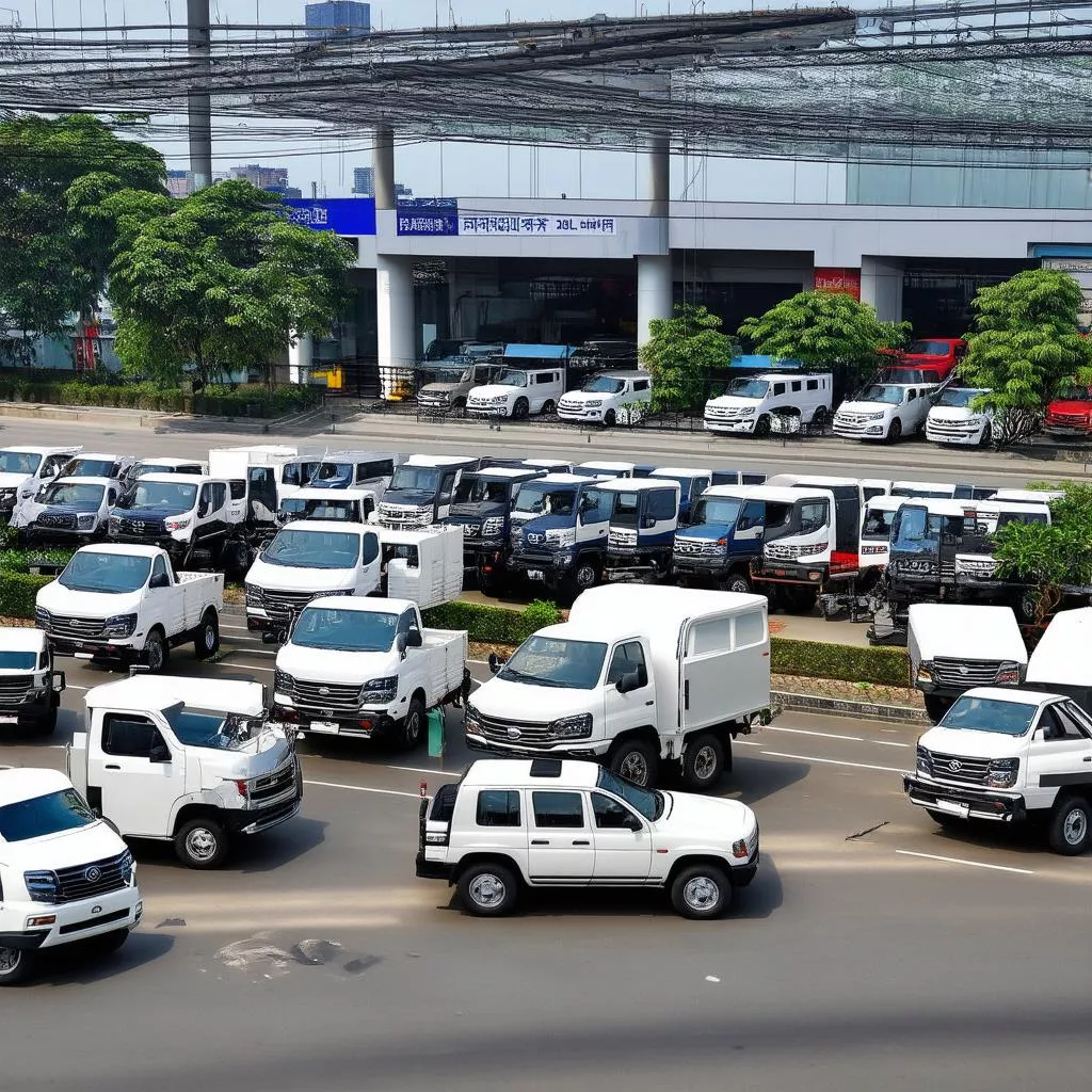 Đại lý xe tải Hà Nội