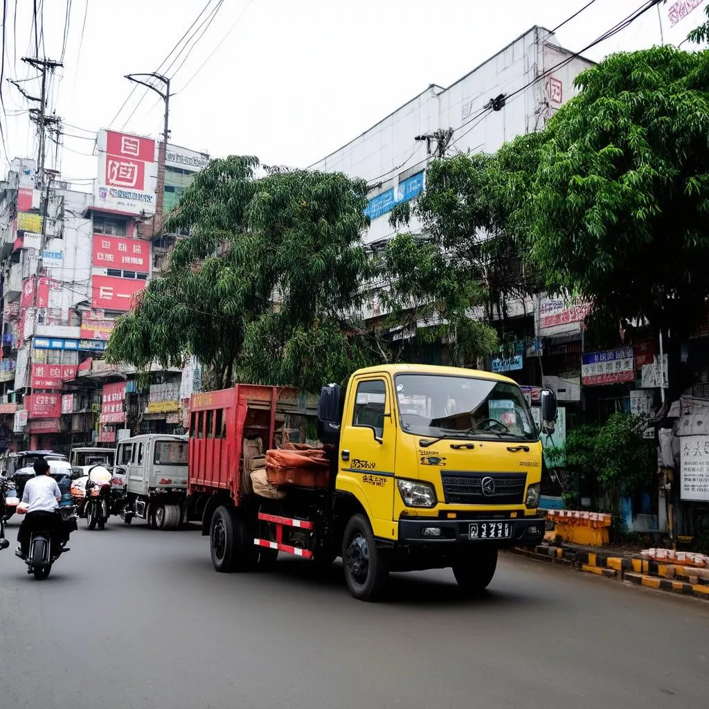 Concessionnaire de camions à Hanoï