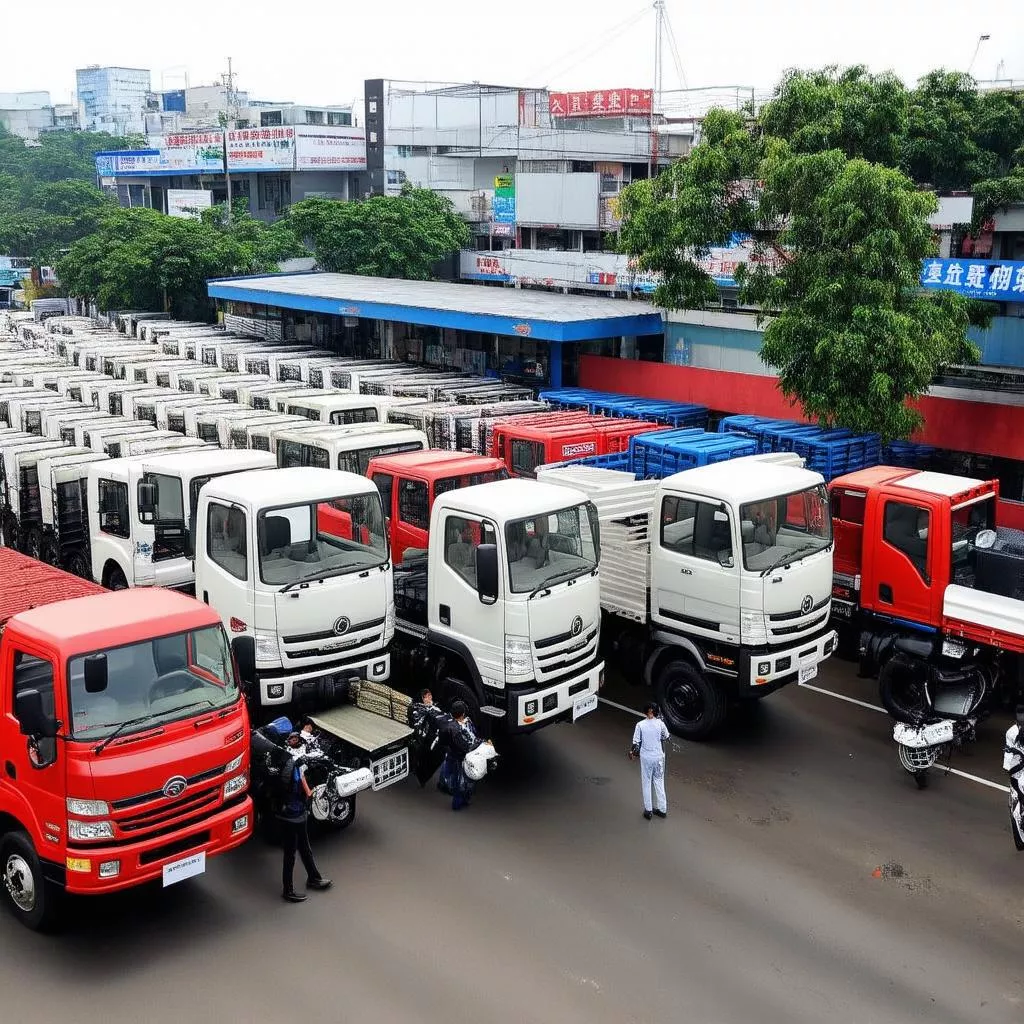 Đại lý xe tải Hà Nội