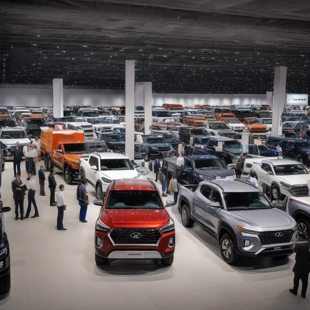 Hyundai Truck Dealership in Hanoi