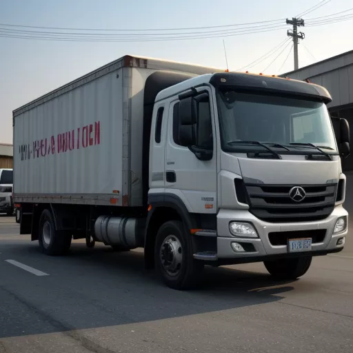 하노이 La D 트럭 대리점 전경