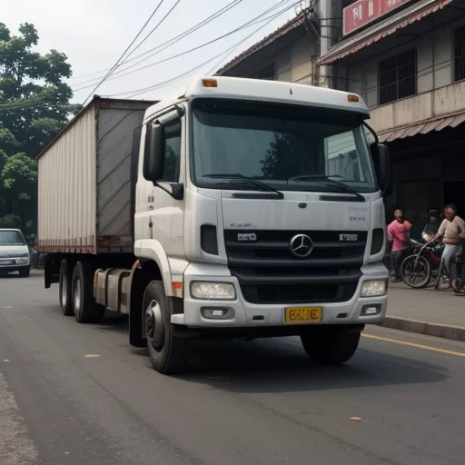 Truck dealership in Hanoi