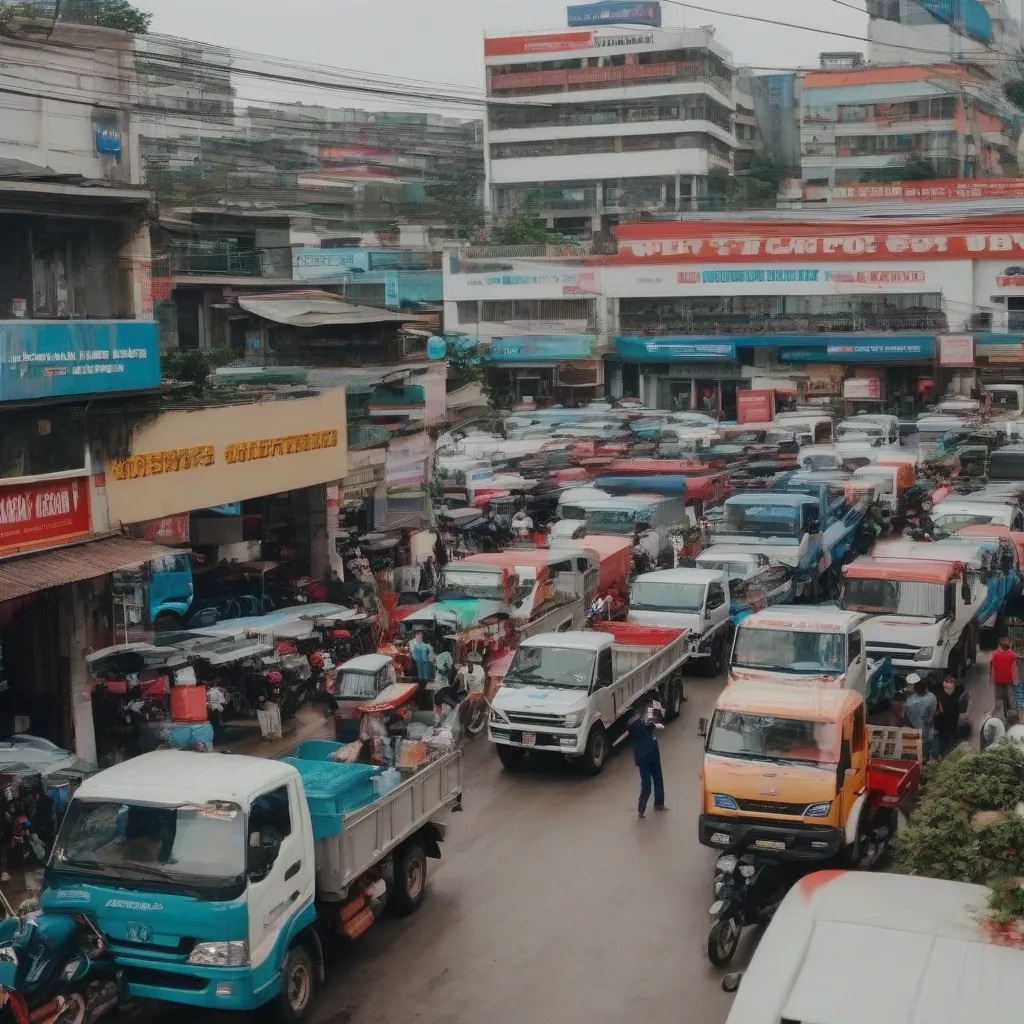 Đại lý xe tải tại Hà Nội