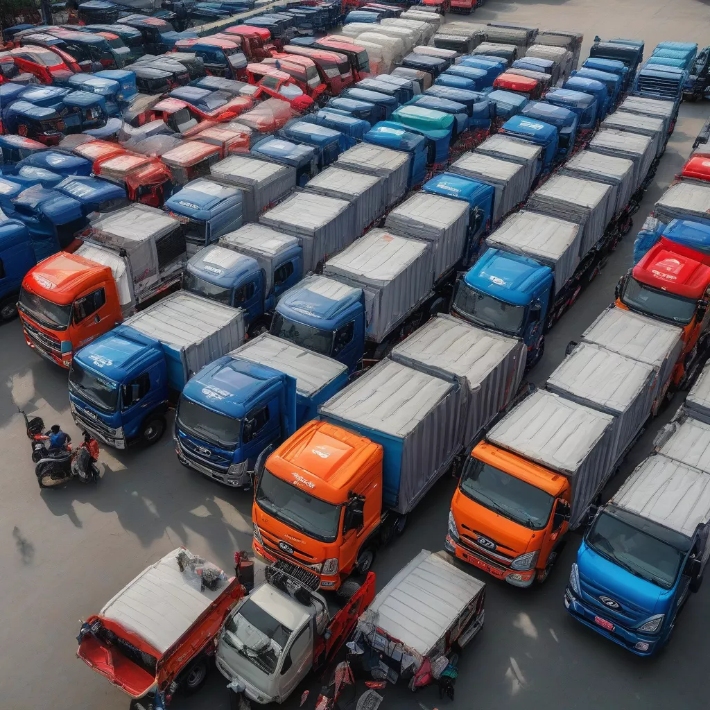 Concessionnaire de camions à Hanoï