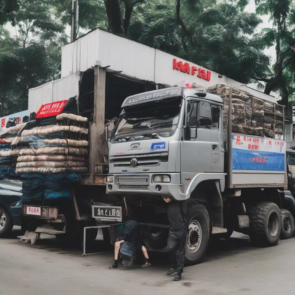 Concessionnaire de camions à Hanoi